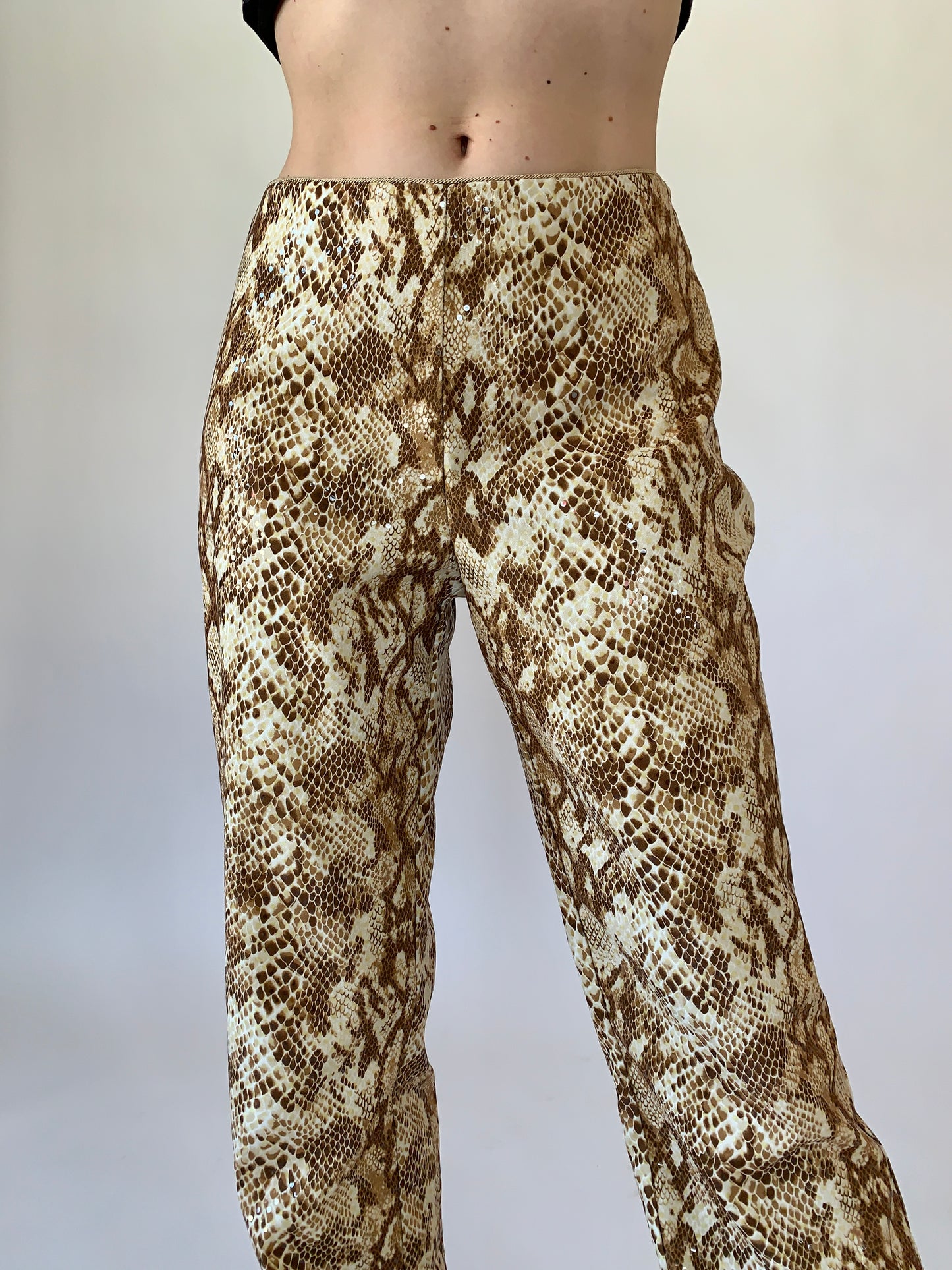 Vintage 1990s Snakeskin Pants