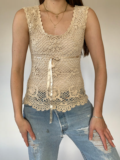 Y2K Crochet Top