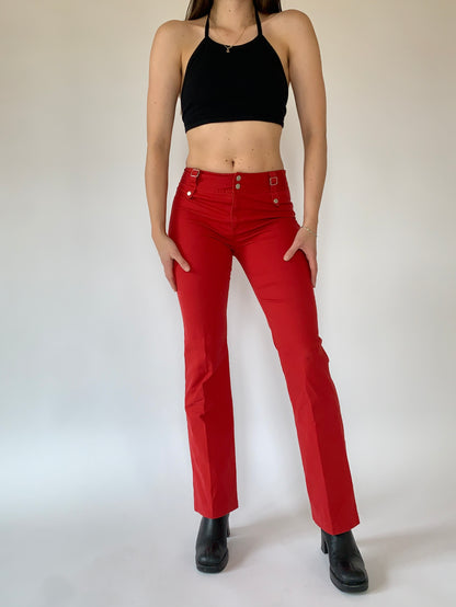 Y2K Cherry Trousers