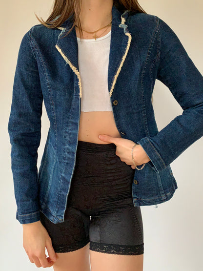 Vintage Denim Blazer