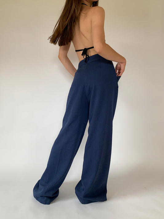 Vintage 1970s Navy Bellbottoms
