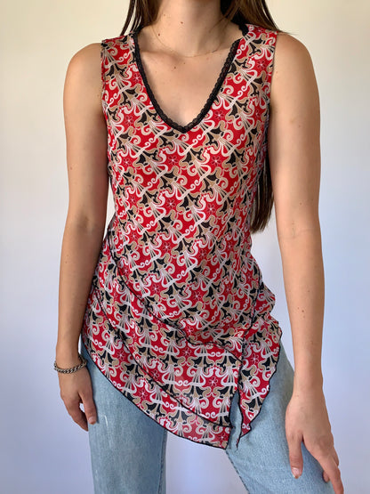 Y2K Asymmetrical Tank