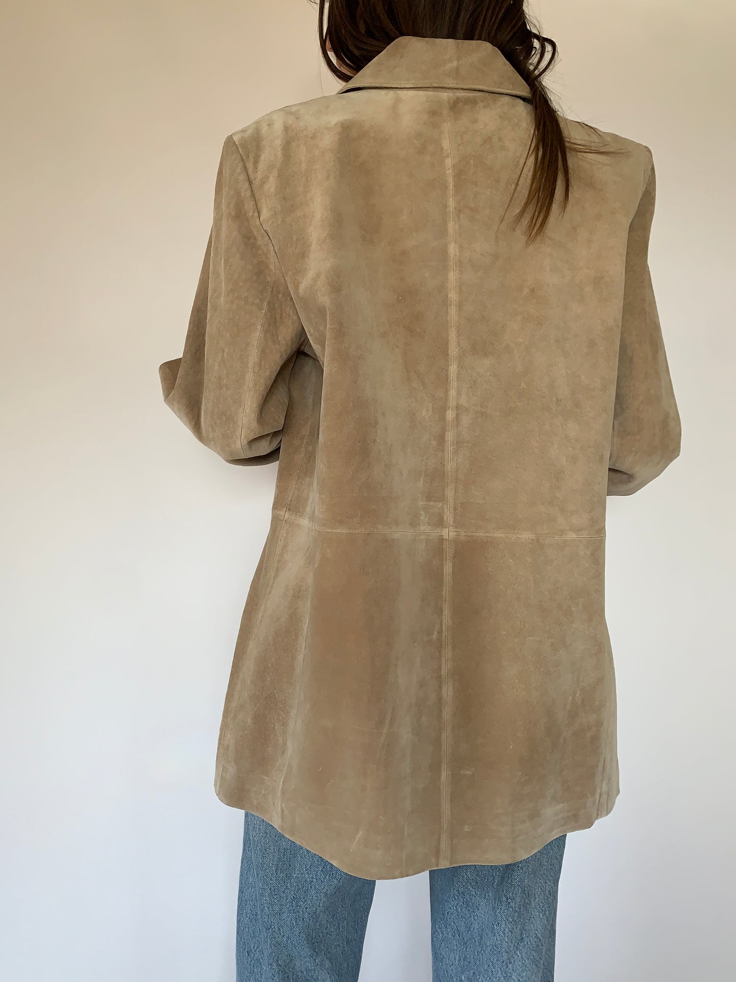 2000s Suede Leather Jacket