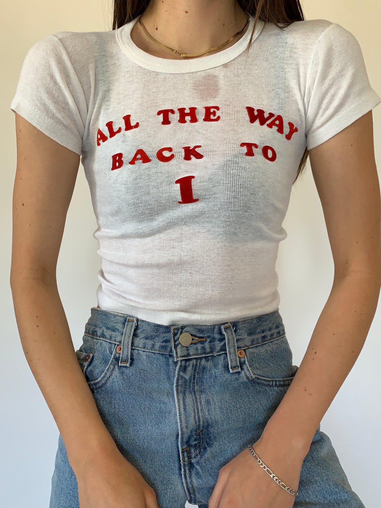 Vintage 1970s Baby Tee