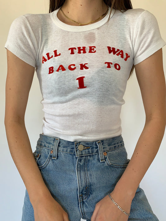 Vintage 1970s Baby Tee