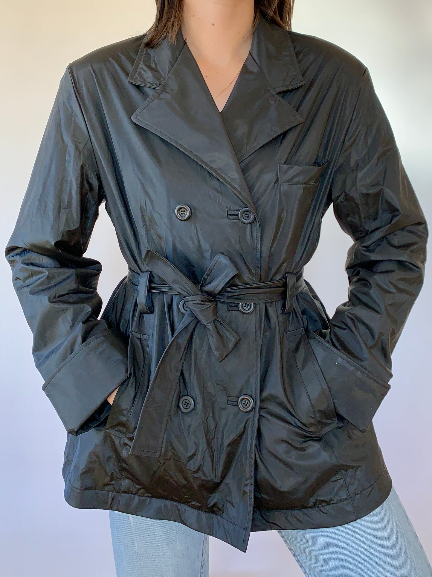 Vintage 1990s Vinyl Trench