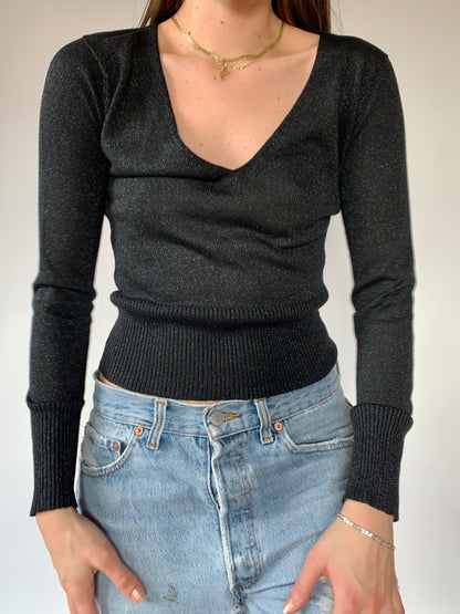 Vintage 1990s Glitter Sweater