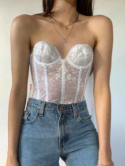 Vintage 1980s Deadstock Bustier