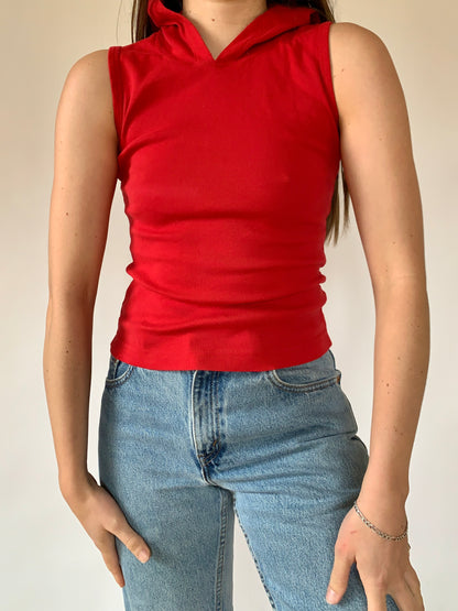 Vintage 1990s Hooded Tank