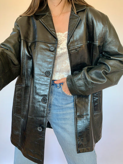 Vintage 1990s Leather Jacket