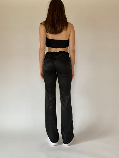 Vintage 1990s Glitter Flares