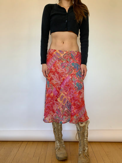 Y2K Midi Skirt