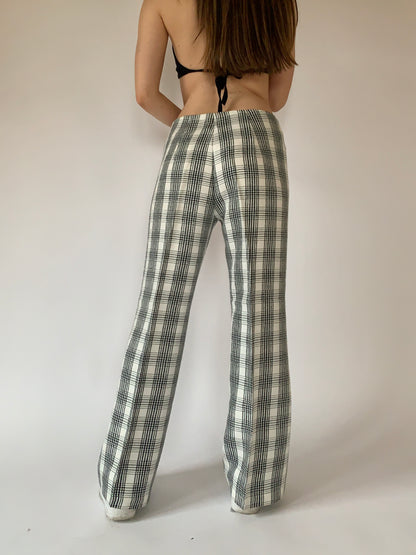 Vintage 1970s Plaid Pants