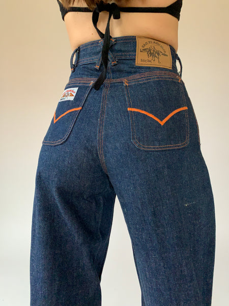 Vintage 1970s Riding Gear Jeans