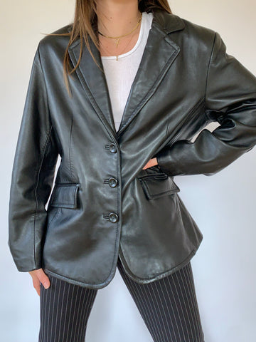 Vintage 1990s Leather Jacket
