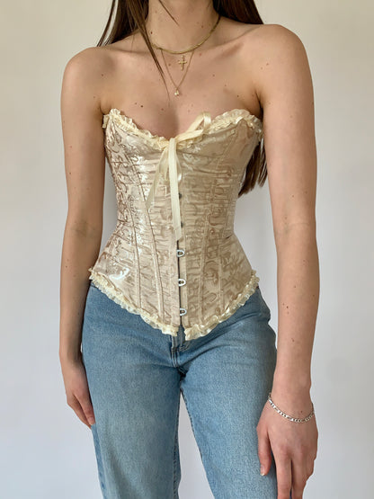 Cream Corset