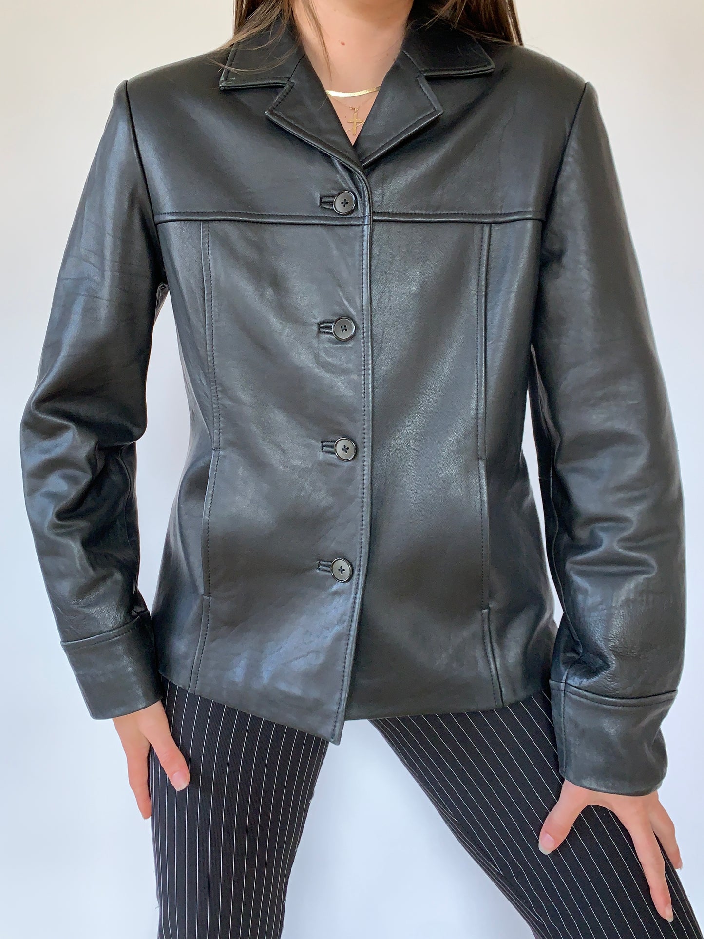 Vintage 1990s Leather Jacket