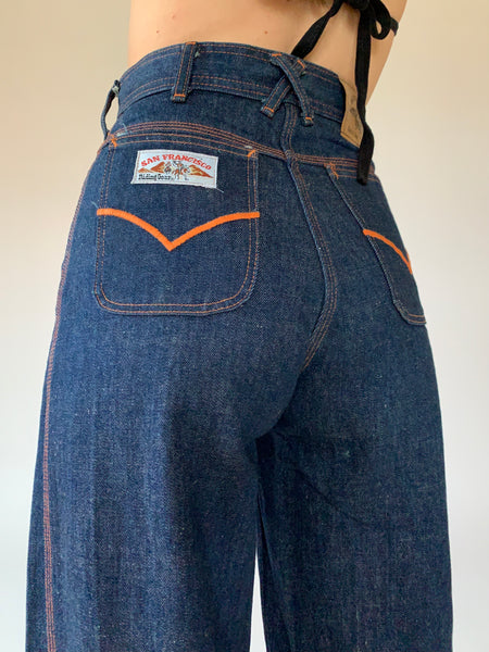 Vintage 1970s Riding Gear Jeans