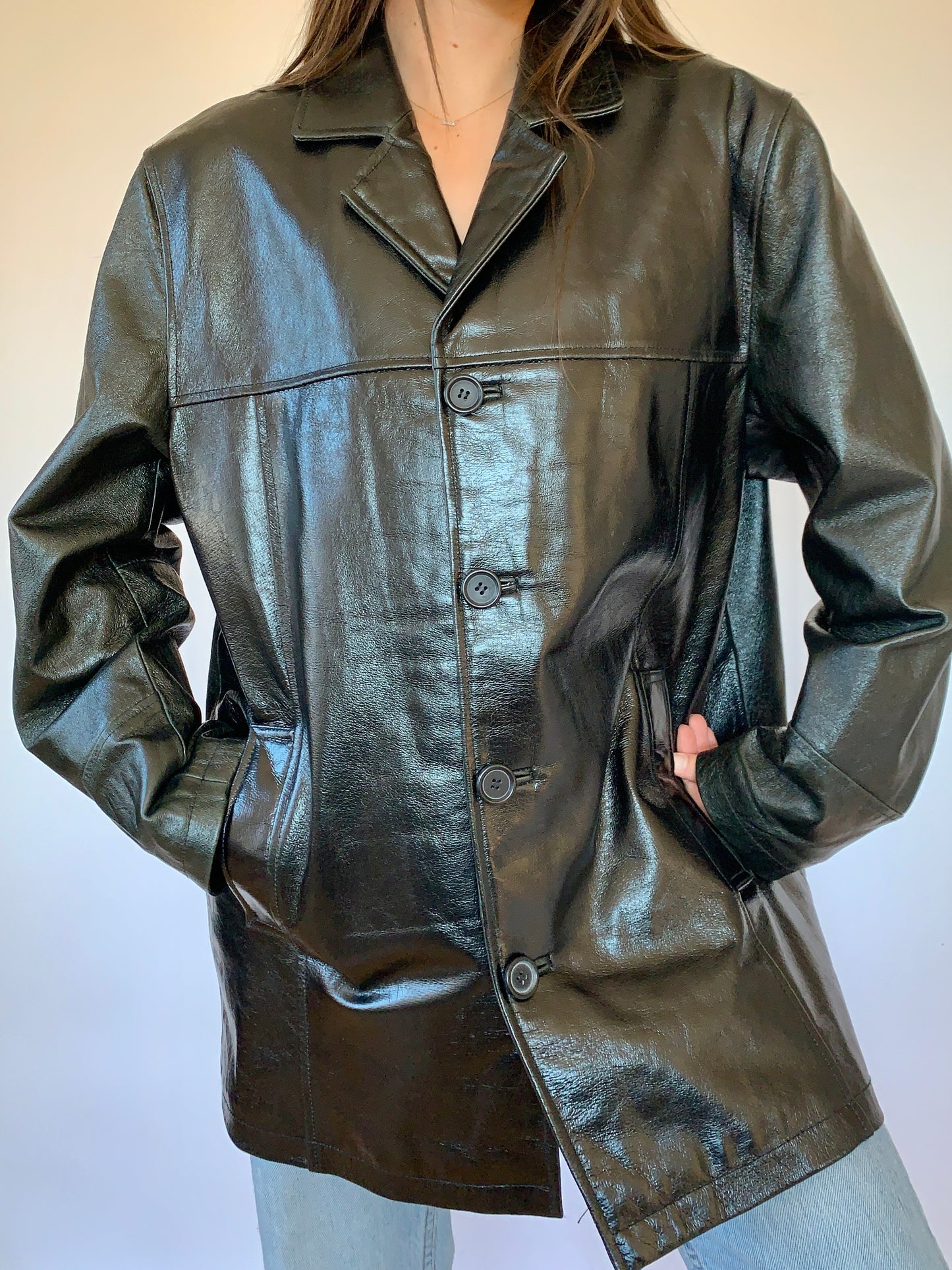 Vintage 1990s Leather Jacket
