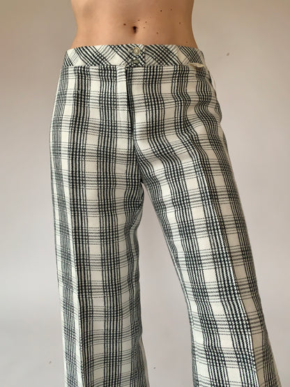 Vintage 1970s Plaid Pants