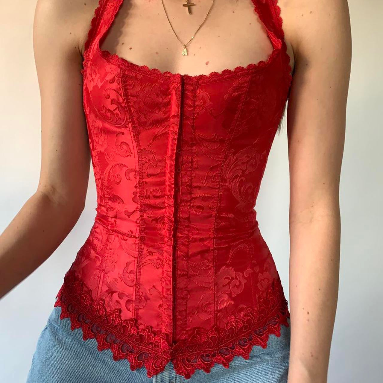 Y2K Halter Corset