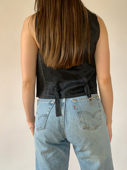 2000s Denim Vest