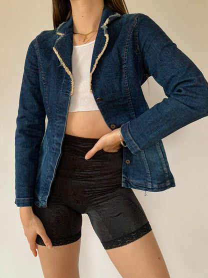 Vintage Denim Blazer