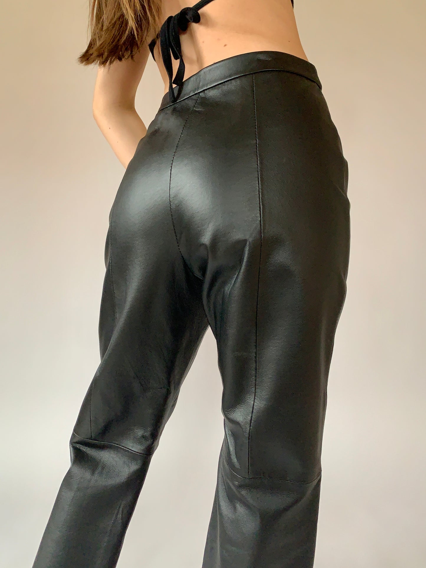Vintage 1990s Leather Pants