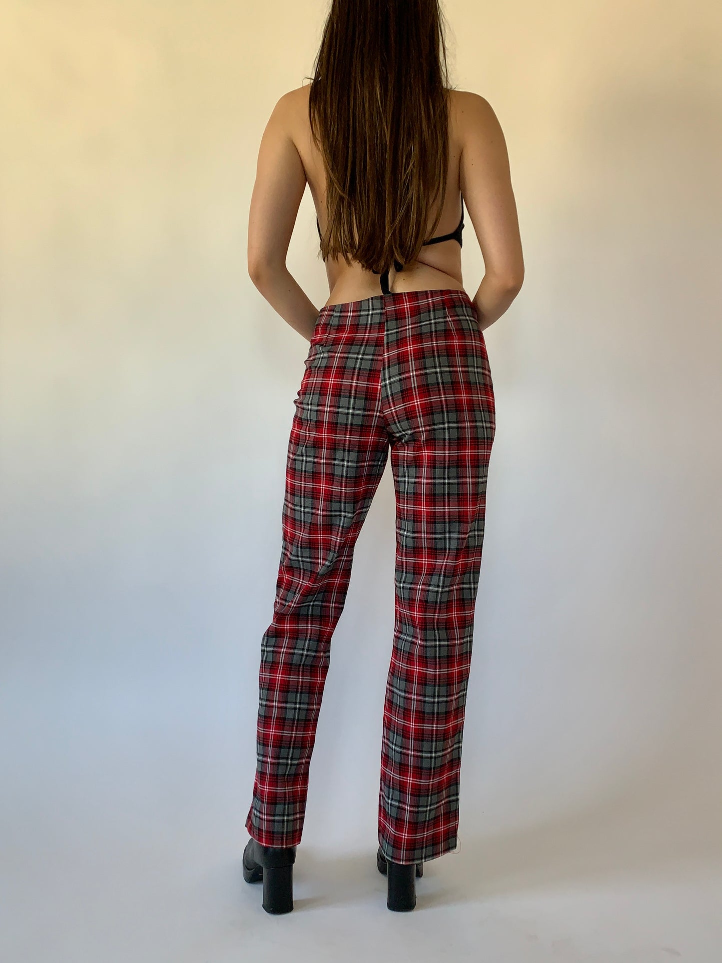 Vintage 1990s Plaid Pants