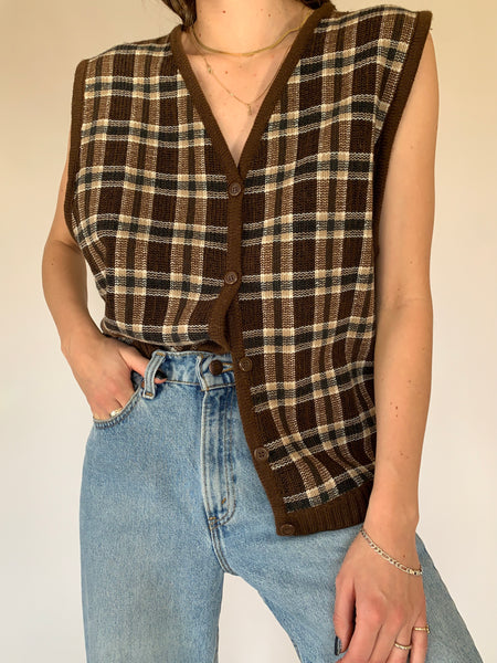 Vintage 1990s Sweater Vest