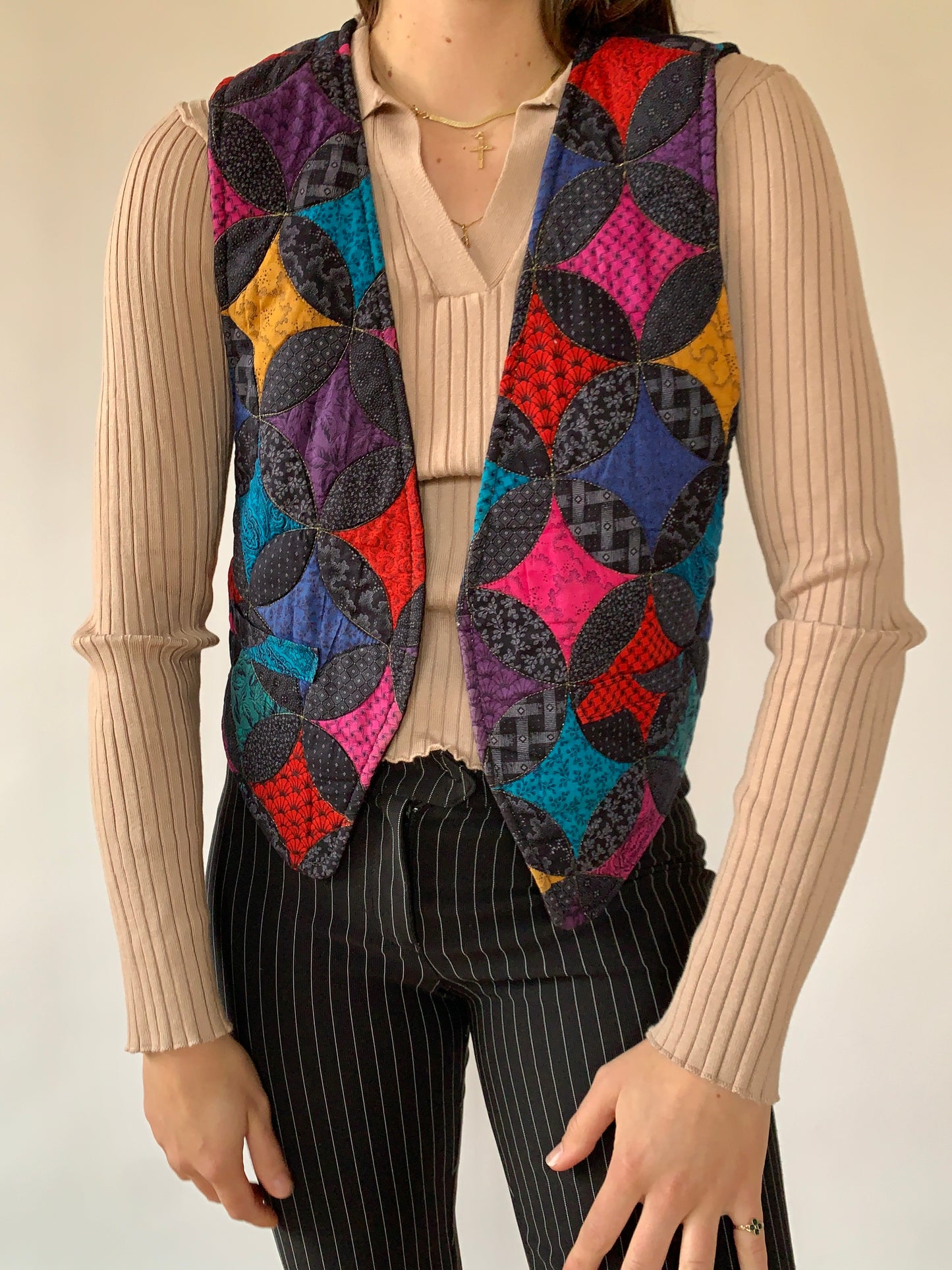 Vintage Quilted Vest