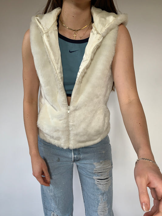 Y2K Faux Fur Vest