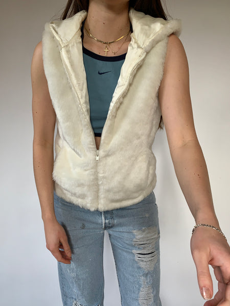 Y2K Faux Fur Vest