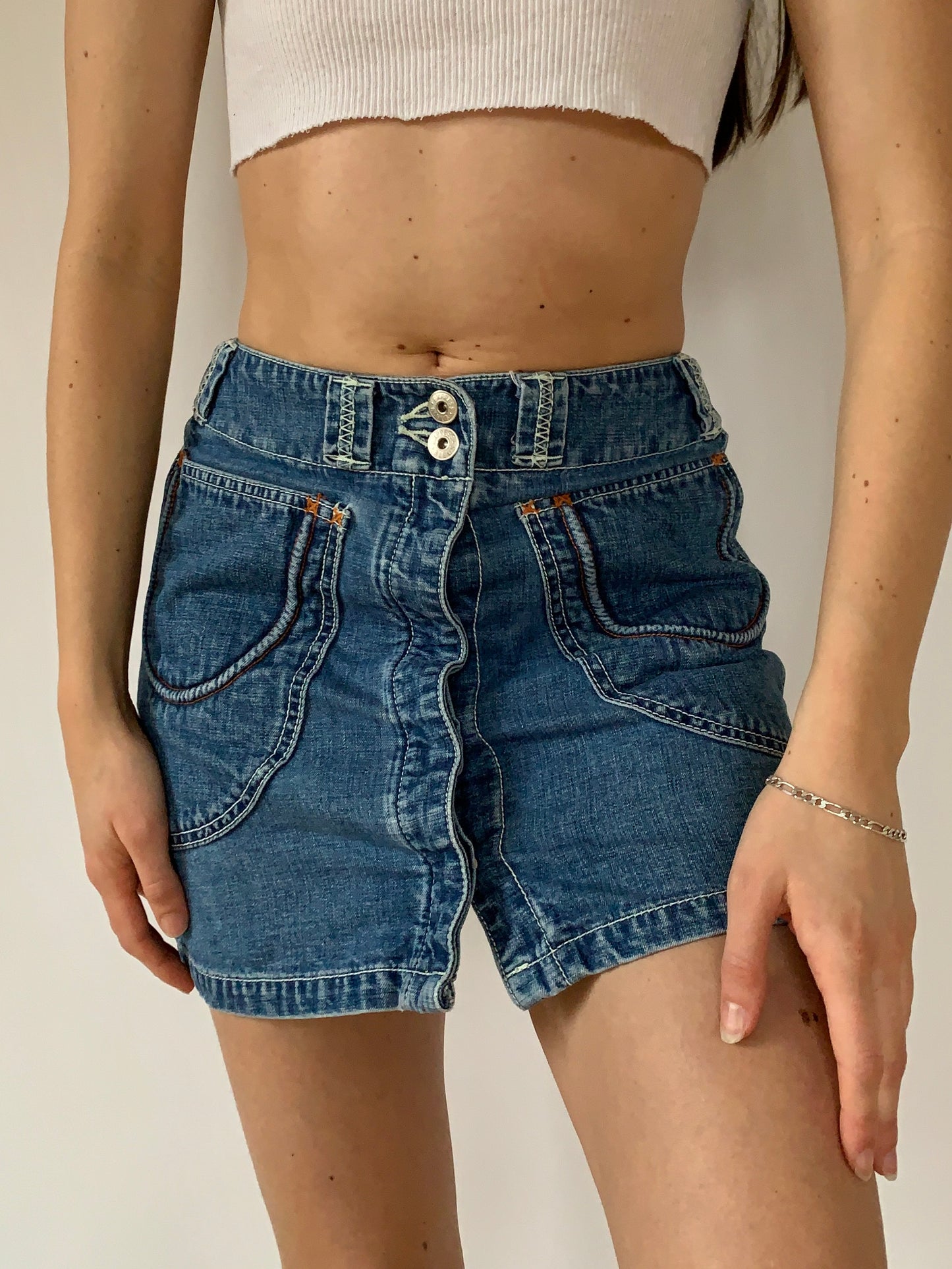 Vintage 1990s Denim Mini