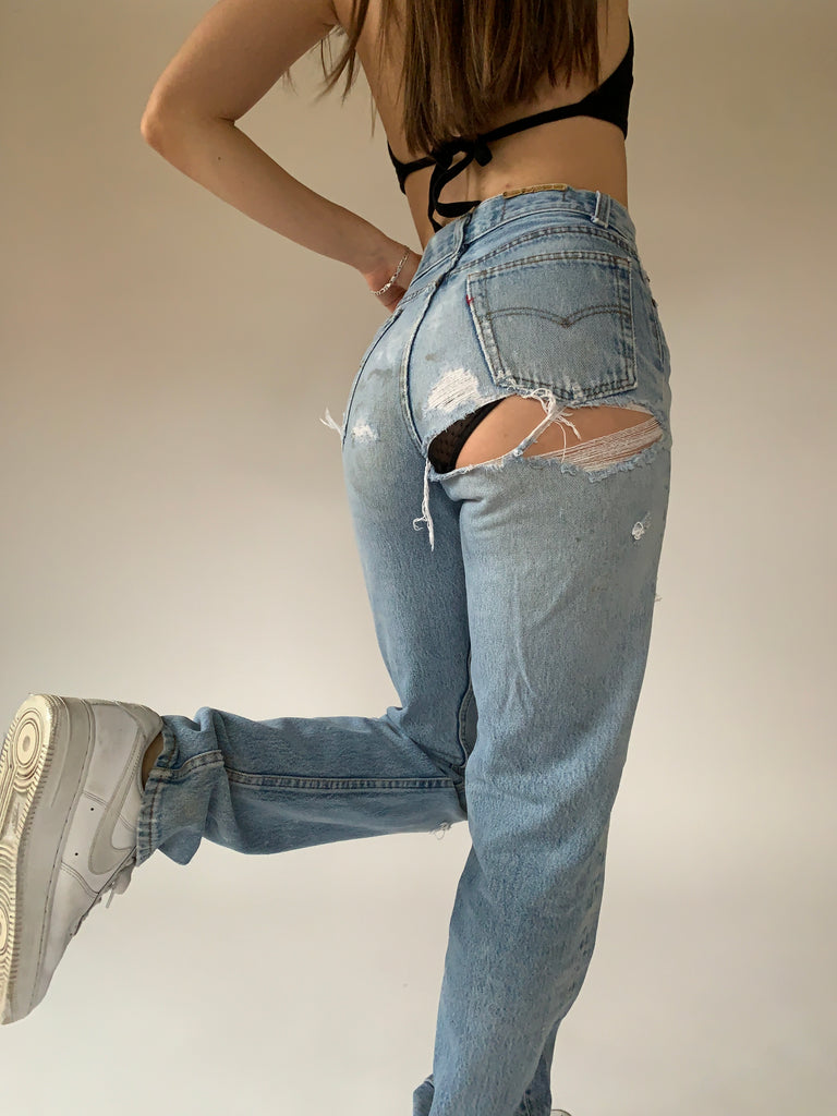 Vintage 1980s Grunge Levi's – Hazy Vintage