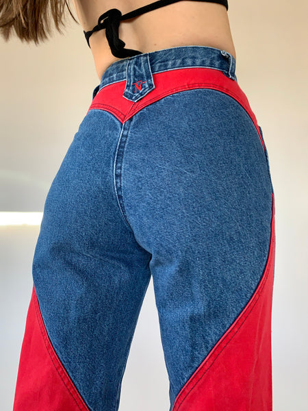 Vintage 1980s Western Jeans