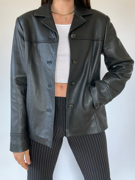 Vintage 1990s Leather Jacket