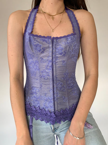 Y2K Lavender Corset
