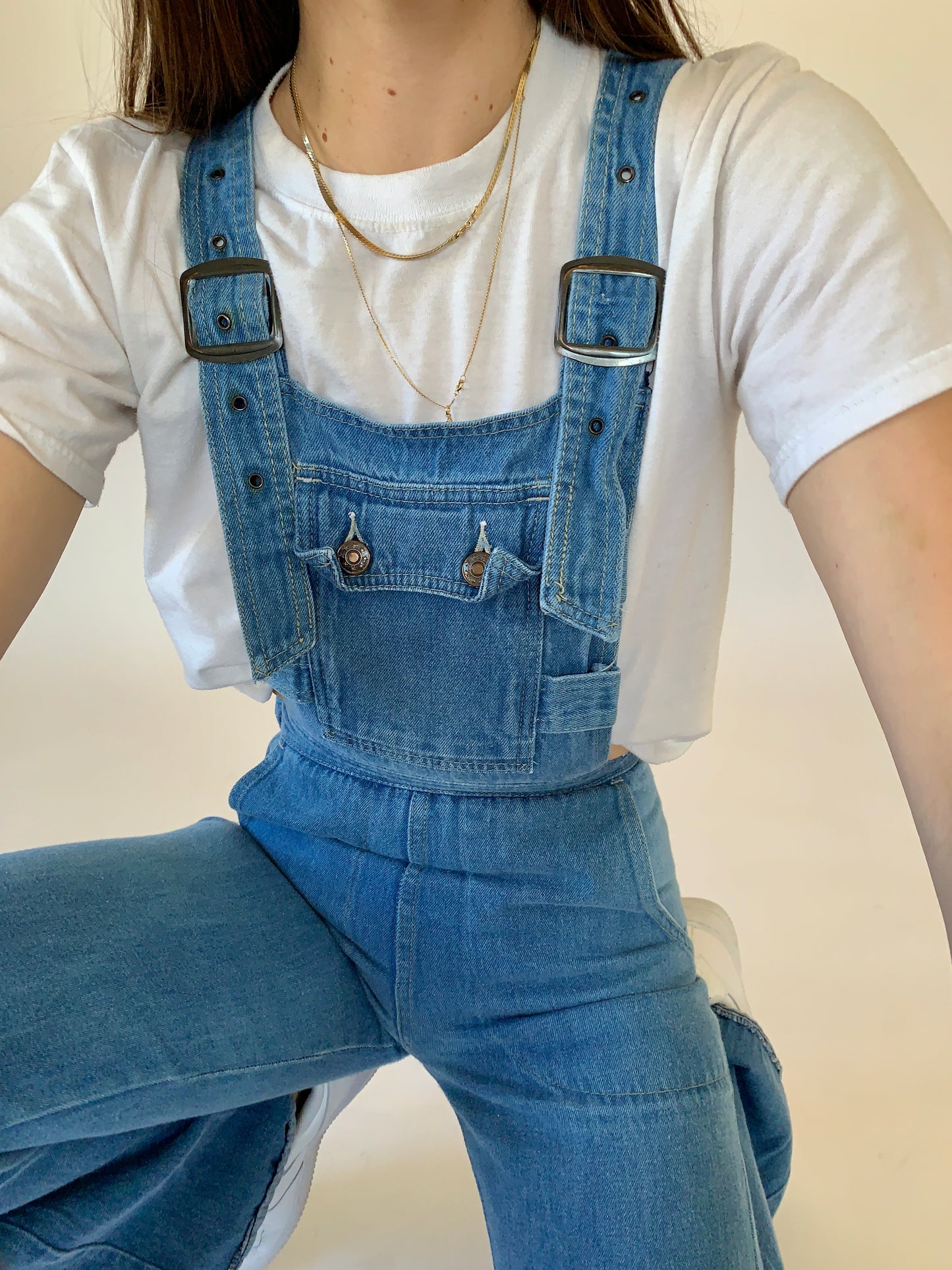 Vintage 1970s Denim Jumpsuit