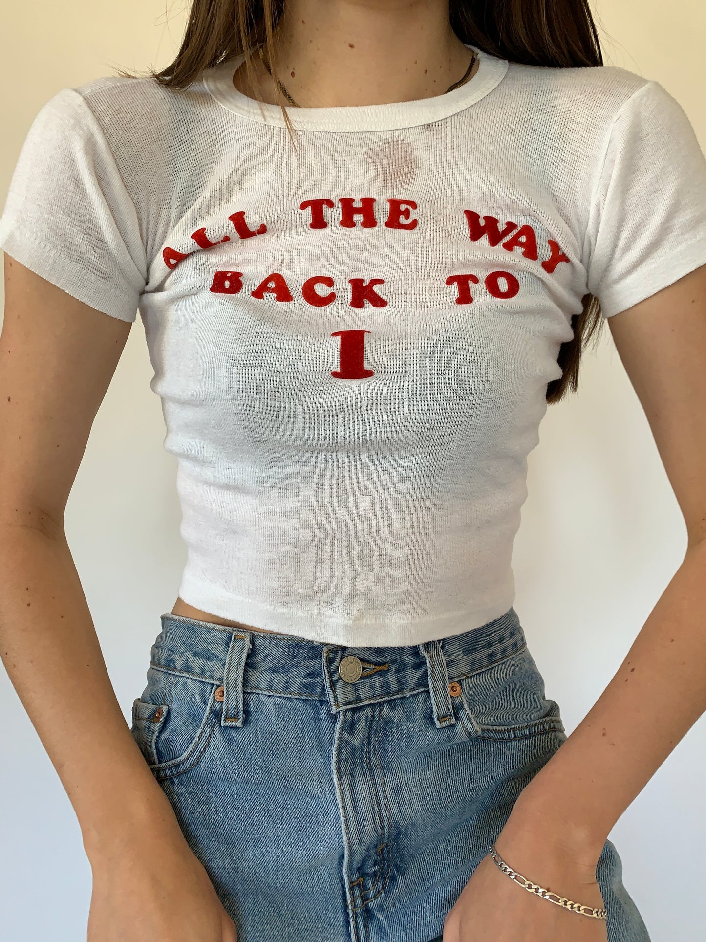 Vintage 1970s Baby Tee