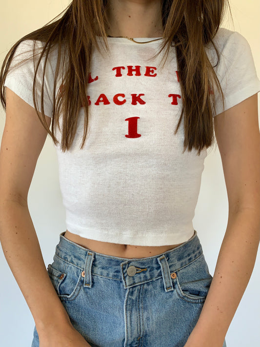 Vintage 1970s Baby Tee