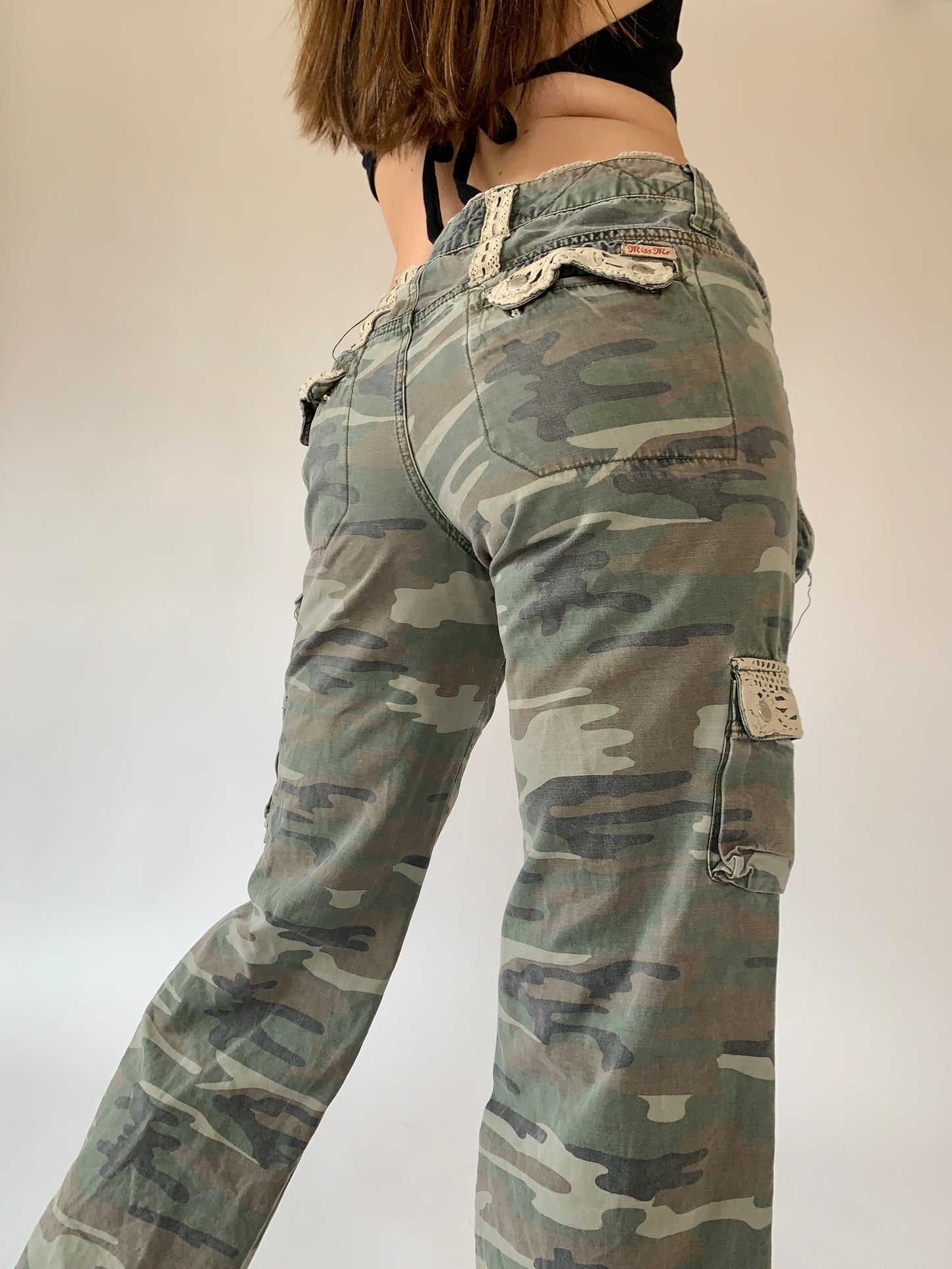 Y2K Miss Me Cargos