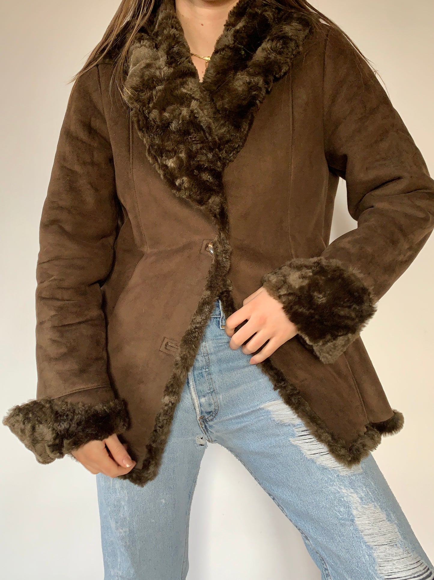 Calvin Klein Faux Fur