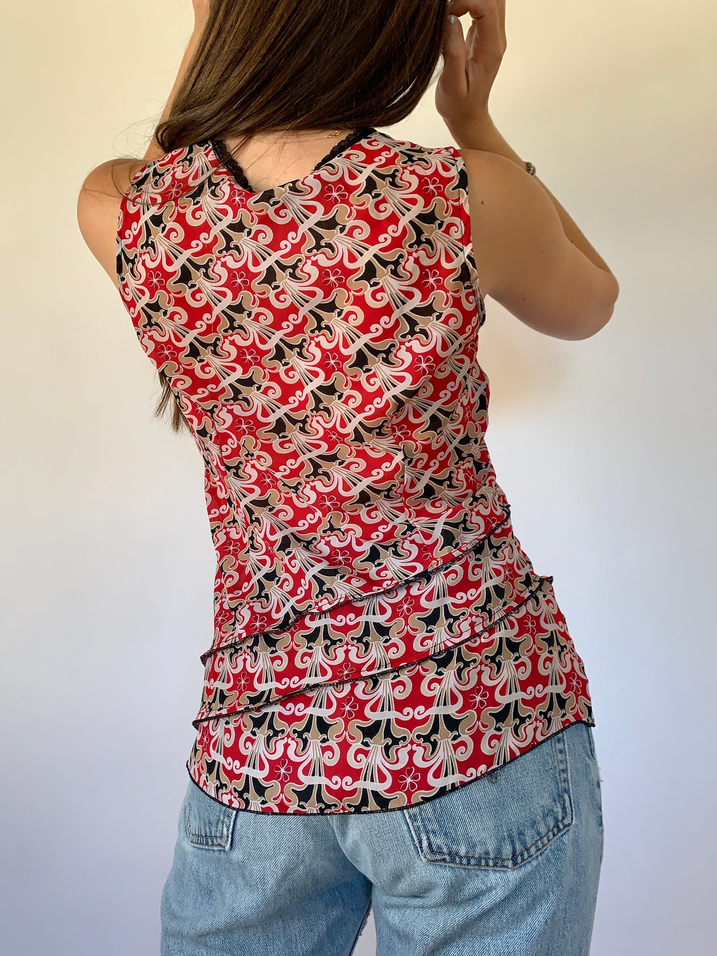 Y2K Asymmetrical Tank