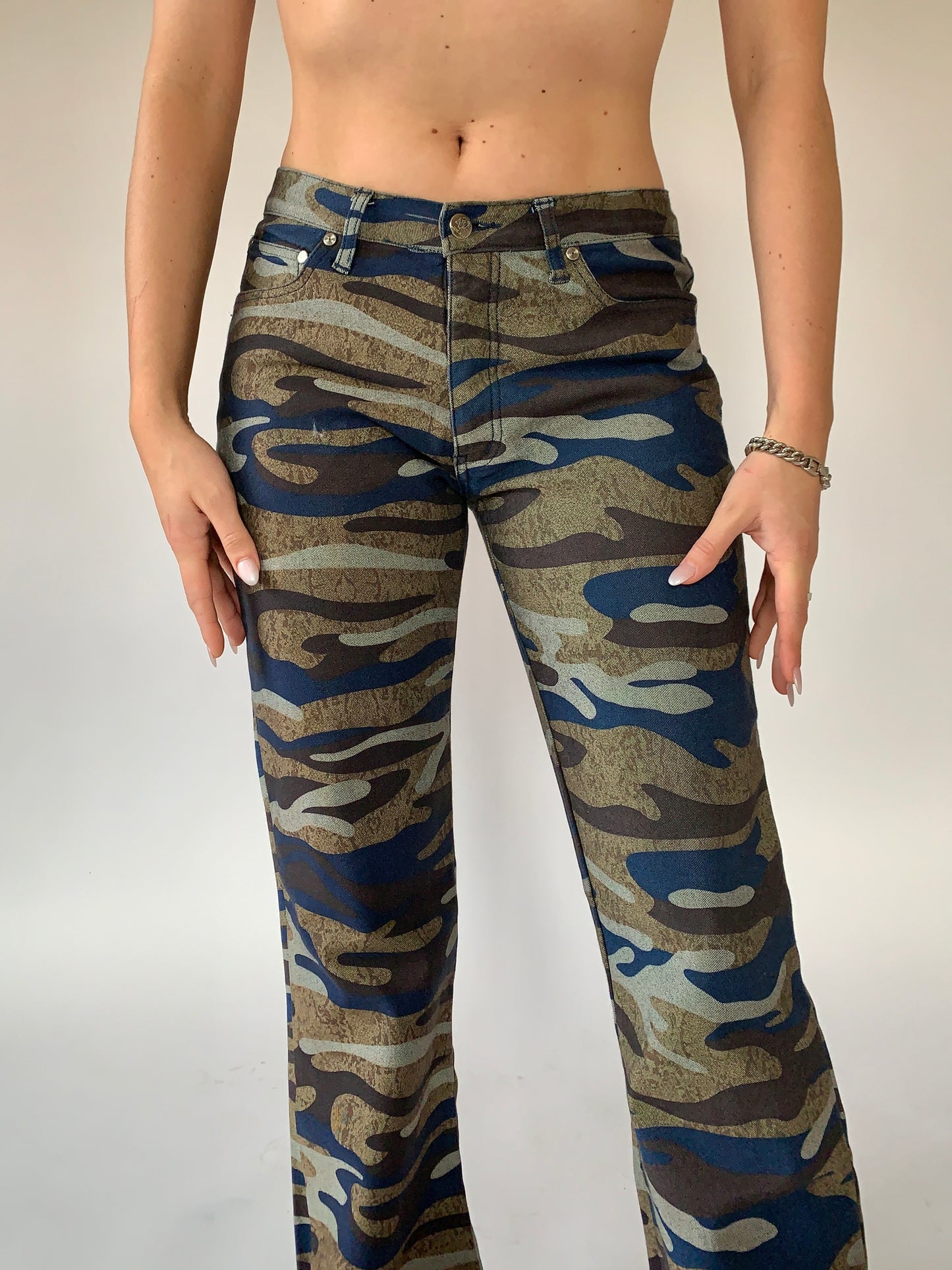 Y2K Camo Flares