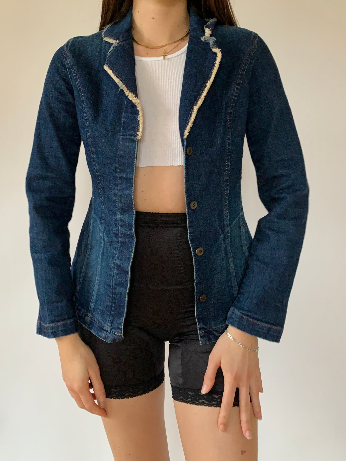 Vintage Denim Blazer