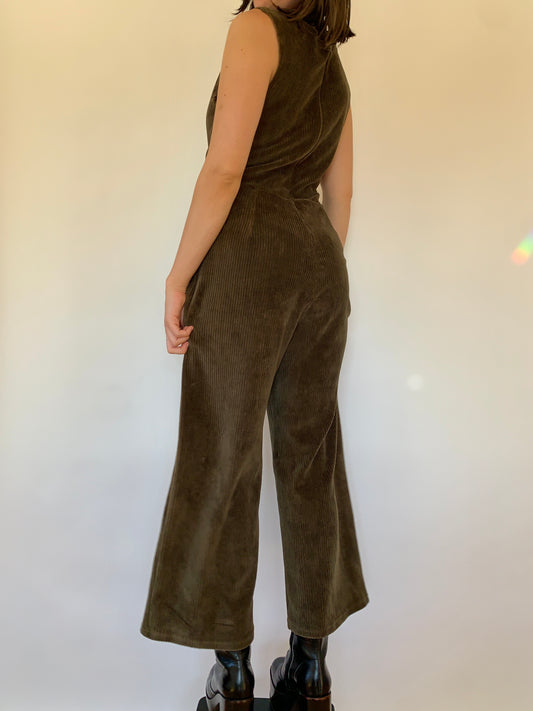 Vintage 1990s Corduroy Jumpsuit