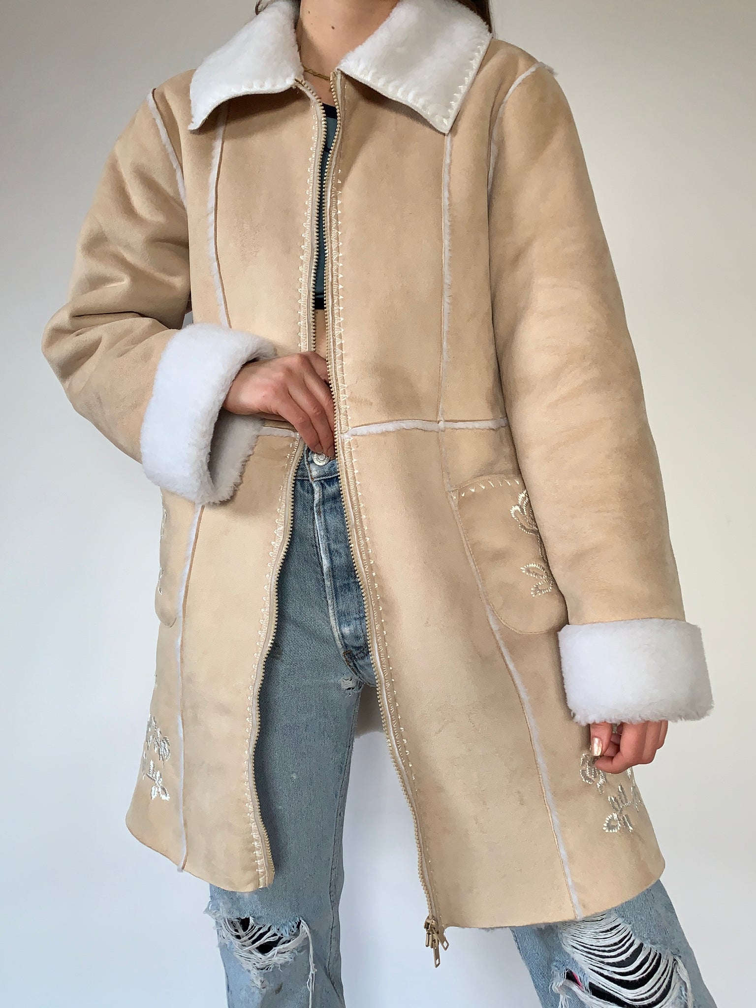 2000s Faux Fur Coat – Hazy Vintage