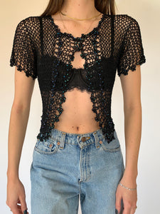 Y2K Crochet Top