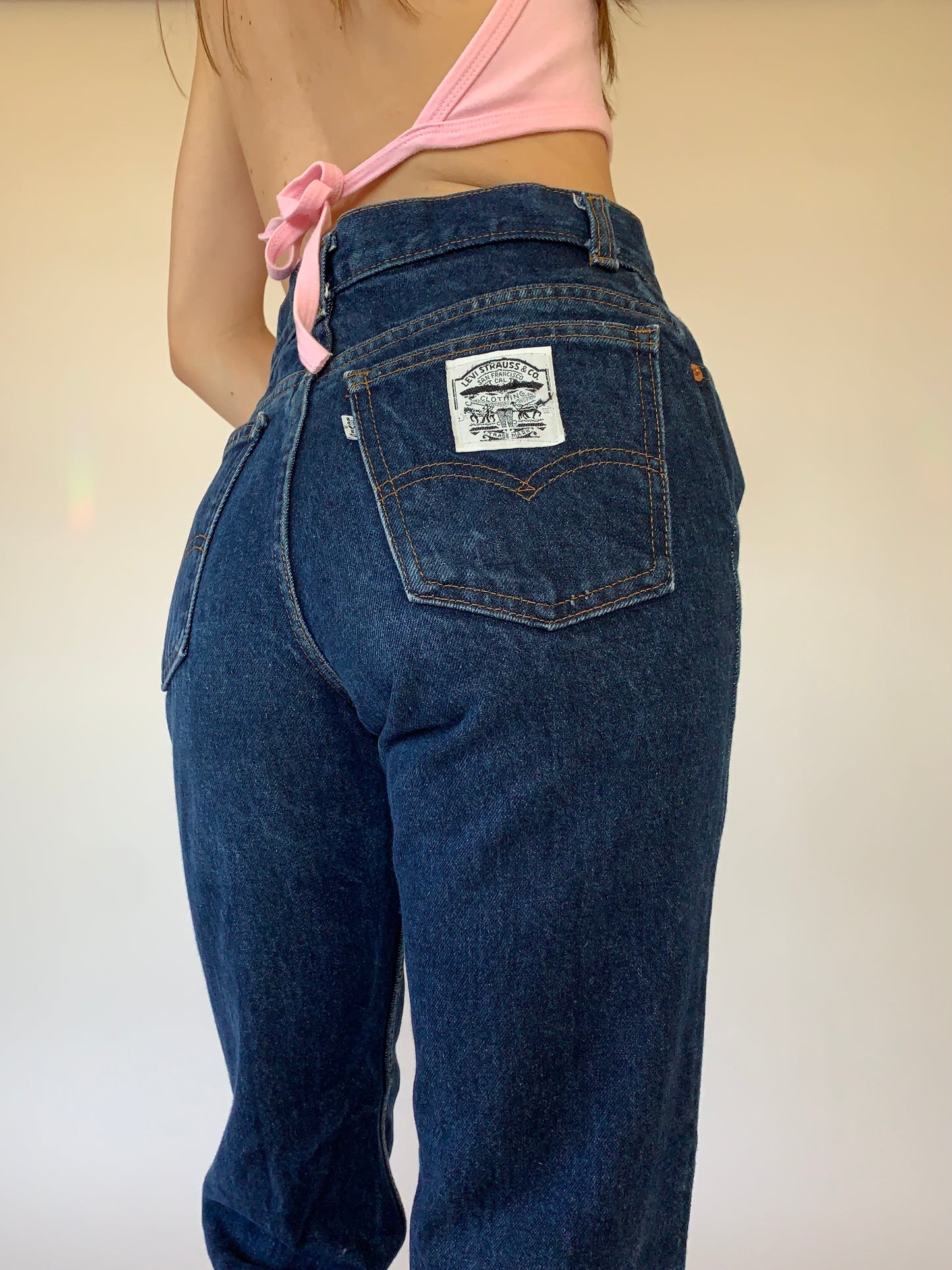 Vintage Levi’s White Tab Jeans